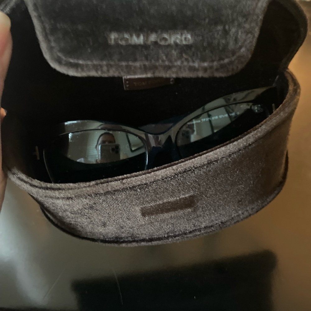 Tom Ford Sunglasses Cat Eye Anoushka brown